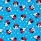 Springs Creative Patriotic Minnie Head Pack White Stars on Blue Price per Yard